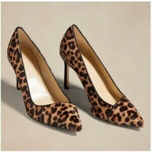 Banana Republic Leopard Print Heels